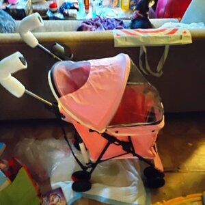 Umbrella stroller for small dogs